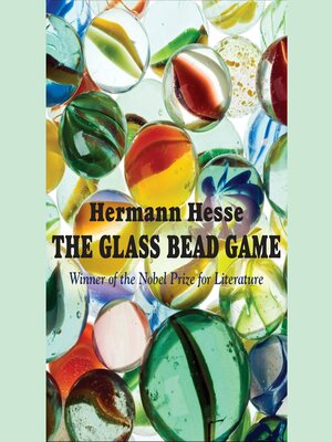 cover image of The Glass Bead Game